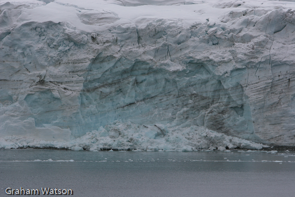 Glacier cliff in Lemaire Channel